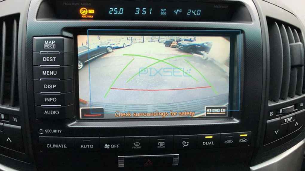 Aizsargstikls Pixsel monitoram TOYOTA LAND CRUISER 200 - 8.1“ 2013 - 2016