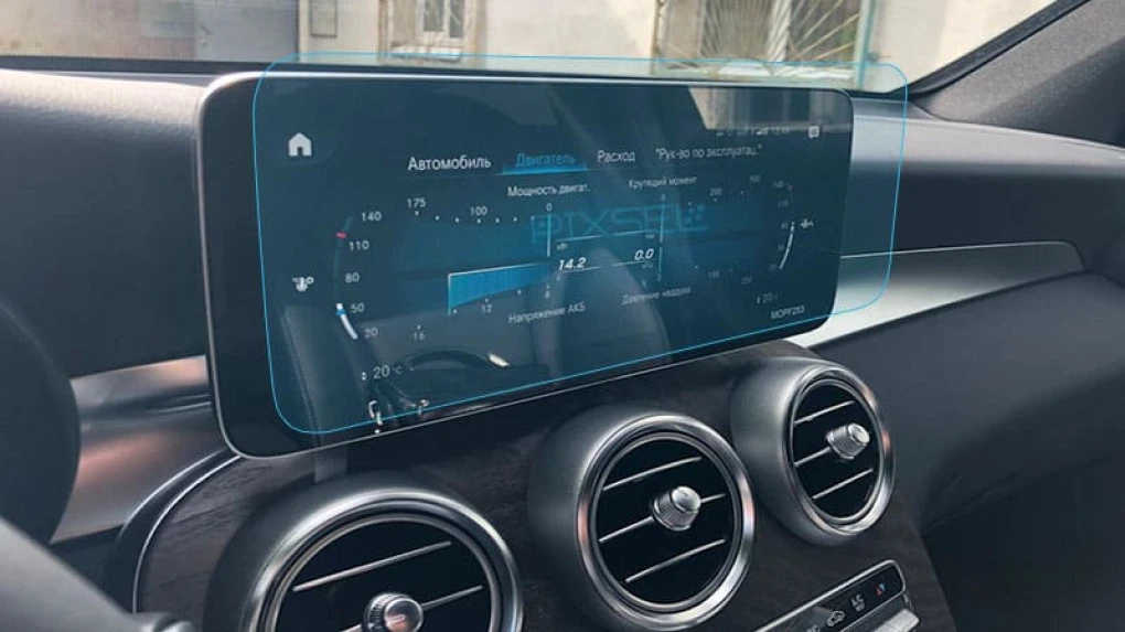 Aizsargstikls Pixsel monitoram MERCEDES BENZ GLC-CLASS - 12.1“ 2019 - 2023