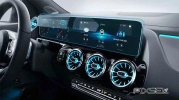 Kaitseklaas Pixsel juhtpaneelile MERCEDES BENZ B-CLASS - 24.7“ 2018 -