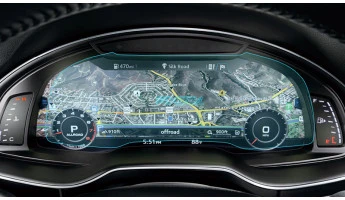 Aizsargstikls Pixsel mērinstrumentu panelim AUDI Q7 / SQ7 / RSQ7 - 12“ 2015 - 2018