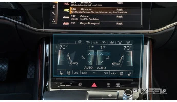 Apsauginis stiklas Pixsel klimato kontrolės skydeliui AUDI A8 / S8 - 10.2“ 2018 - 2023