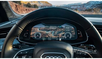 Защитное стекло Pixsel на приборную панель AUDI A7 / RS7 / S7 - 12“ 2018 -