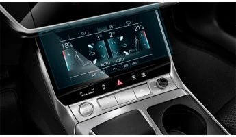 Apsauginis stiklas Pixsel klimato kontrolės skydeliui AUDI A6 / S6 / RS6 - 11.4“ 2019 -