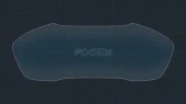 Kaitseklaas Pixsel juhtpaneelile AUDI A5 / S5 / RS5 - 12“ 2017 - 2020
