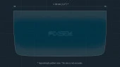 Kaitseklaas Pixsel tagumisele kliimaseadmele PORSCHE TAYCAN - 8.4“ 2020 -