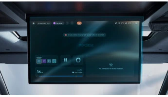 Kaitseklaas Pixsel tagumisele monitorile ZEEKR 009 - 17.7“ 2024 -