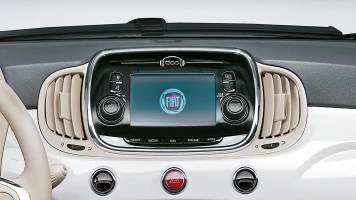 Защитное стекло Pixsel на монитор FIAT 500 - 5“ 2017 - (312)