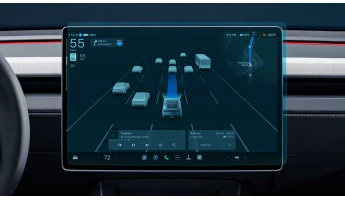Kaitseklaas Pixsel monitorile TESLA MODEL Y - 16“ 2025 -