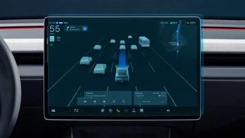Apsauginis stiklas Pixsel monitoriui TESLA MODEL Y - 16“ 2025 -