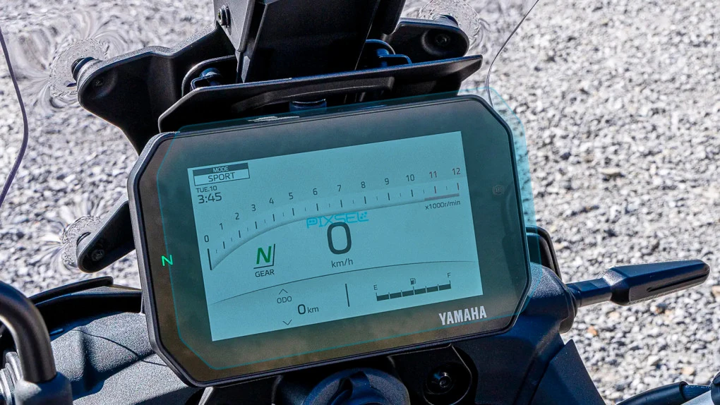 Apsauginis stiklas Pixsel motociklo spidometrui YAMAHA TRACER 9 9.4“