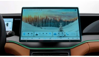 Apsauginis stiklas Pixsel monitoriui BYD SONG L DM-I - 13.7“ 2024 -