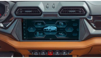 Защитное стекло Pixsel на монитор LAMBORGHINI URUS - 12.5“ 2024 -