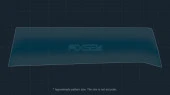 Protective glass Pixsel for passenger monitor BYD SUMMER DM-I (XIA) - 22.4“ 2025 -