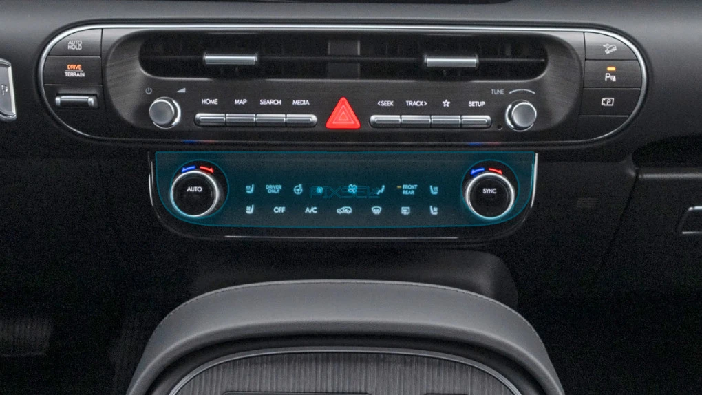 Protective glass Pixsel for climate-control HYUNDAI PALISADE - 12.1“ 2025 -