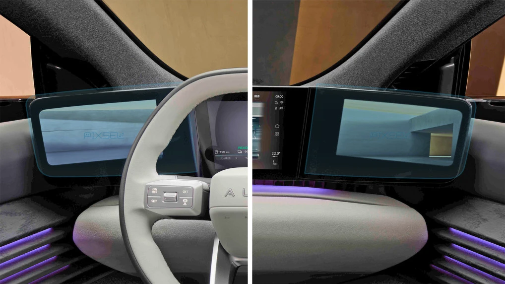 Protective glass Pixsel for mirrors AUDI E5 - 10.3“x2 2025 -