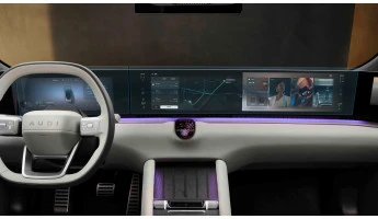 Protective glass Pixsel for widescreen cockpit (2 parts) AUDI E5 - 43.3“ 2025 -