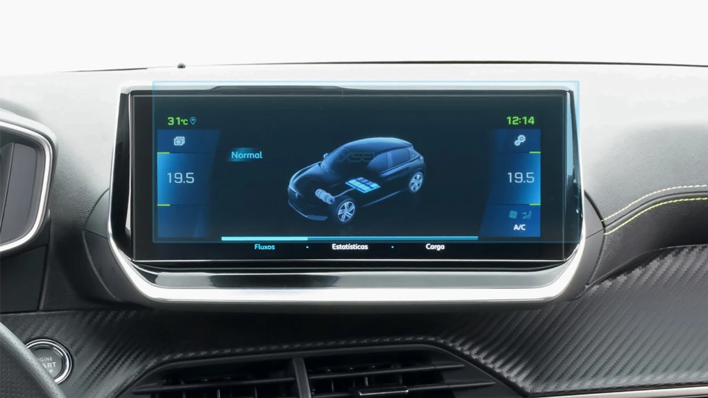 Protective glass Pixsel for monitor PEUGEOT 208 - 11.3“ 2019 - 2023