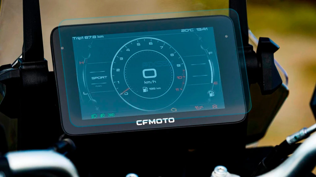 Protective glass Pixsel for moto speedometer CFMOTO 800MT SPORT 9“