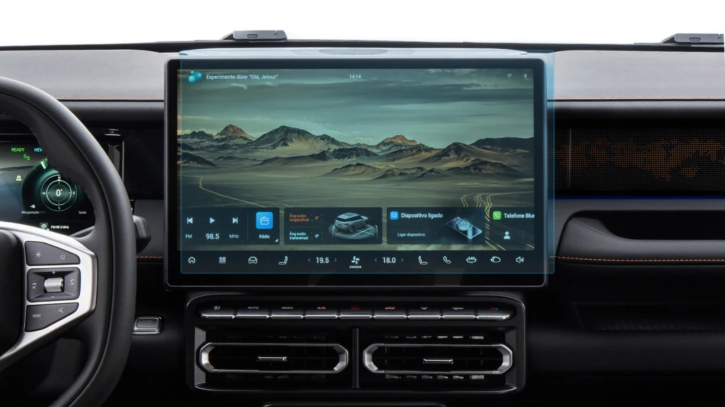 Protective glass Pixsel for monitor JETOUR T1 - 16.5“ 2025 -