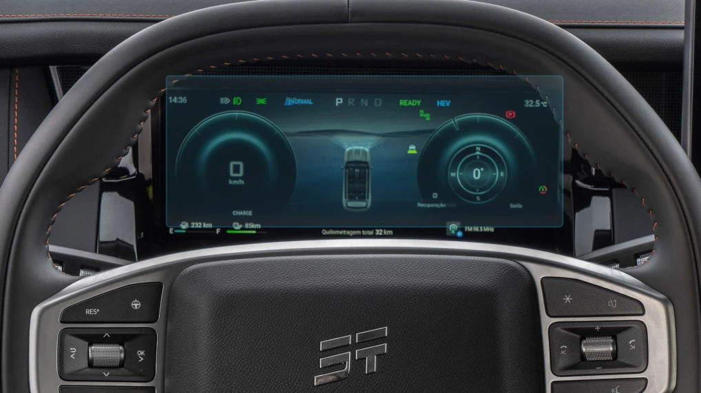 Protective glass Pixsel for dashboard JETOUR T1 - 10.7“ 2025 -