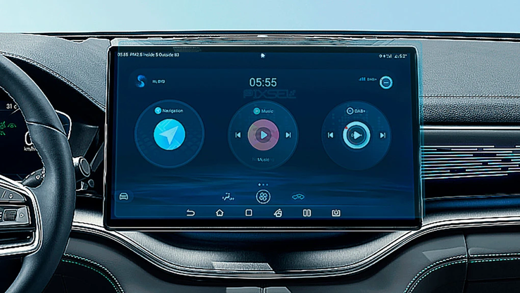 Protective glass Pixsel for monitor BYD SEAL U - 16.3“ 2024 -