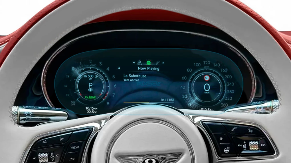 Protective glass Pixsel for dashboard BENTLEY FLYING SPUR - 11.9“ 2025 -